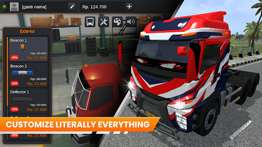 Truck Simulator Indonesia ekran görüntüsü