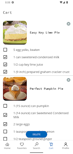 Cake and Baking Recipes ekran görüntüsü