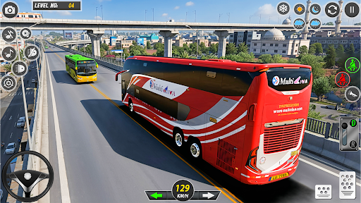 City Bus Driving Bus Games ekran görüntüsü