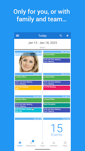 149 Live Calendar & ToDo List ekran görüntüsü