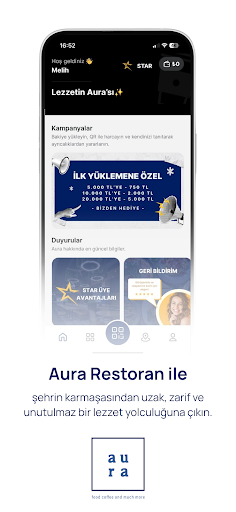 Aura Restoran ekran görüntüsü