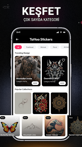 Inkme - Dövme Tasarımı ekran görüntüsü
