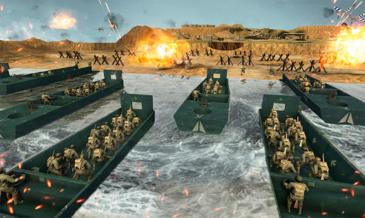 D-Day World War 2 Army Games ekran görüntüsü