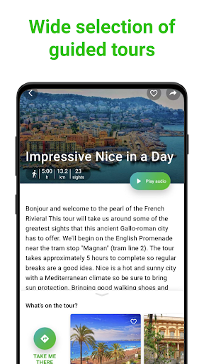 Nice Audio Guide by SmartGuide ekran görüntüsü