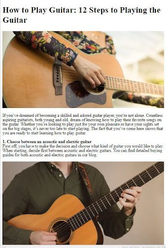 How to Play Guitar ekran görüntüsü