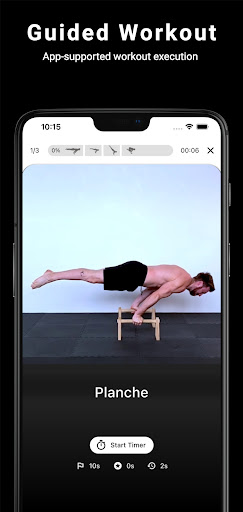 Thenics: Calisthenics Coach ekran görüntüsü