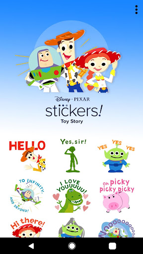 Pixar Stickers: Toy Story ekran görüntüsü