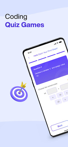 Dart Programming: Code & Run ekran görüntüsü
