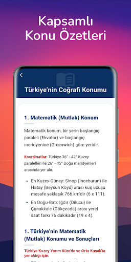 KPSS Coğrafya Soru Bankası ekran görüntüsü