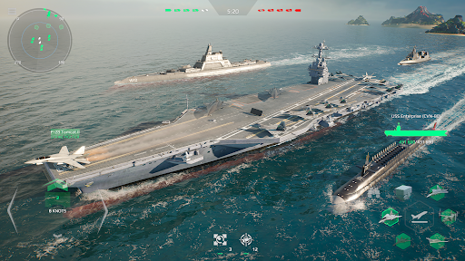 Modern Warships: Naval Battles ekran görüntüsü
