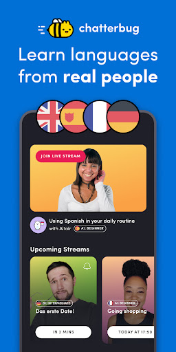 Chatterbug: Language Learning ekran görüntüsü
