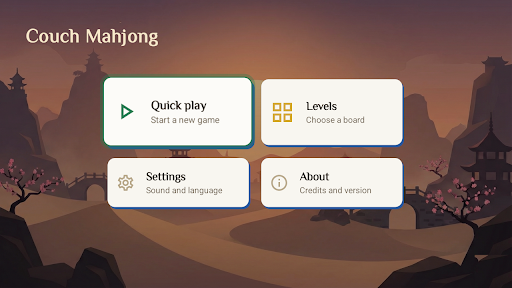 Couch Mahjong Solitaire ekran görüntüsü