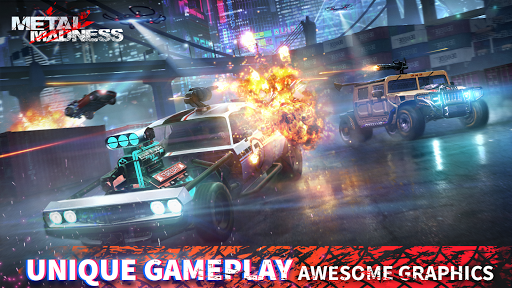METAL MADNESS PvP: Car Shooter ekran görüntüsü
