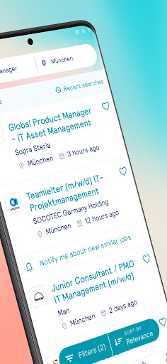 Stepstone Job App ekran görüntüsü