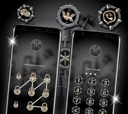 Safe Vault Launcher Theme ekran görüntüsü
