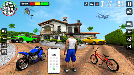 City Bikes Driving Games 3D ekran görüntüsü