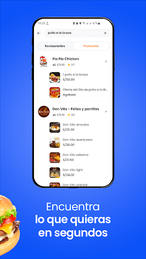 Lo Quiero: Delivery de comida ekran görüntüsü