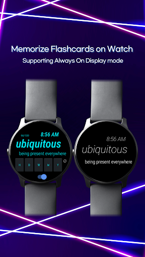 Watch Flashcards for Wear OS ekran görüntüsü