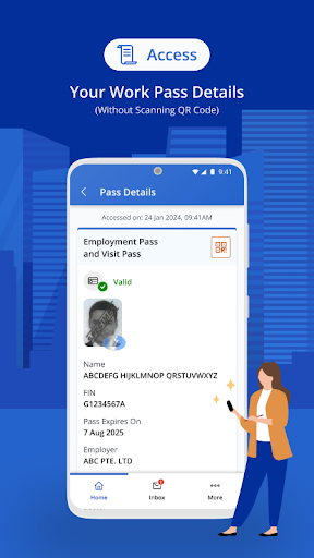 SGWorkPass ekran görüntüsü