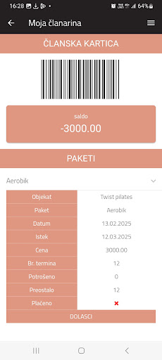 Twist pilates ekran görüntüsü