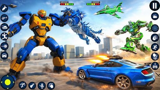 Robot Game Transformation Game ekran görüntüsü