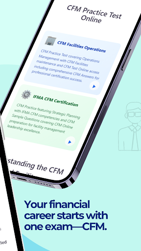 CFM Practice Test ekran görüntüsü