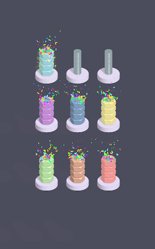 Color Sort : Nuts Mania ekran görüntüsü