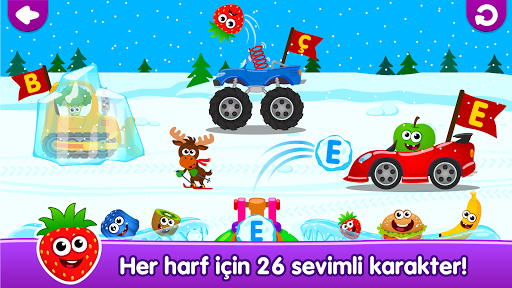 Alfabe eğitici çocuk oyunları! ekran görüntüsü