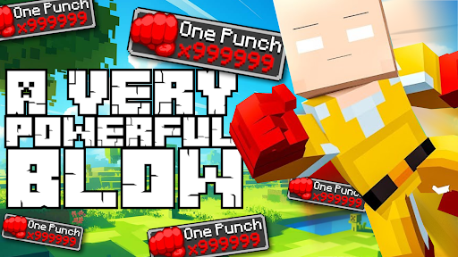 One Punch Mod for Minecraft ekran görüntüsü