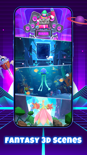 Dream Hop - 3D Sihirli Dash ekran görüntüsü