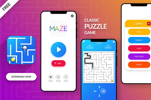Maze -Mazes Puzzle King & more ekran görüntüsü