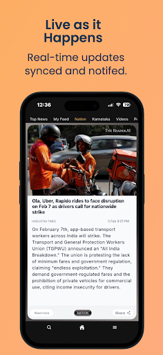 TheReader.AI: Short News App ekran görüntüsü