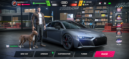 Racing Kingdom Yarış Oyunu ekran görüntüsü