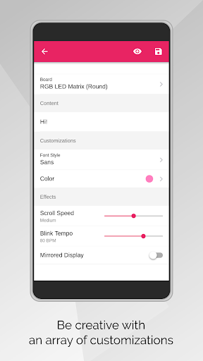 Reclamo: LED Scrolling Text ekran görüntüsü
