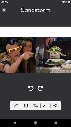 Sandstorm: Meme Maker ekran görüntüsü