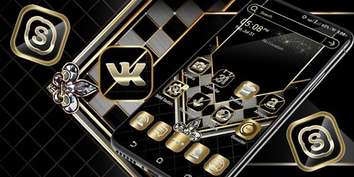 Black Luxury Gold Theme ekran görüntüsü