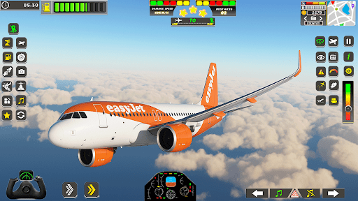 Aeroplane Flight Pilot Game 3D ekran görüntüsü