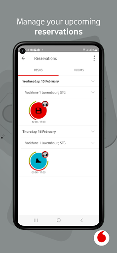 Vodafone Office Spaces ekran görüntüsü