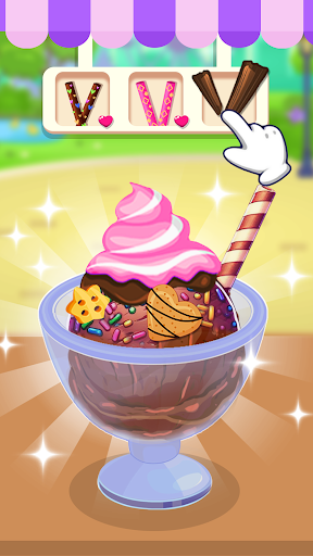 Ice Cream Maker Shop Diy Games ekran görüntüsü