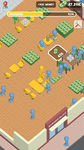 Fast Food Tycoon Rush ekran görüntüsü