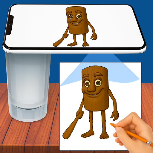 AR Drawing:  Brainrot meme