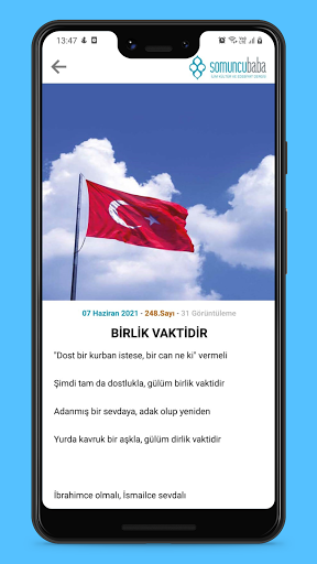 Somuncu Baba Dergisi ekran görüntüsü
