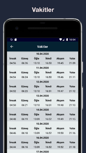 Ramazan Vakti - İmsakiye 2026 ekran görüntüsü