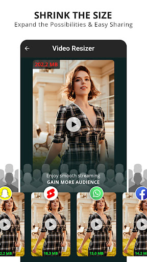 TinyFlick - Video Kompresörü ekran görüntüsü