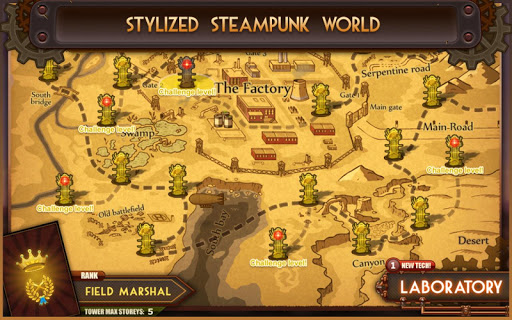 Steampunk Tower ekran görüntüsü