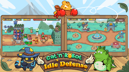 CatnRobot Idle TD: Battle Cat ekran görüntüsü