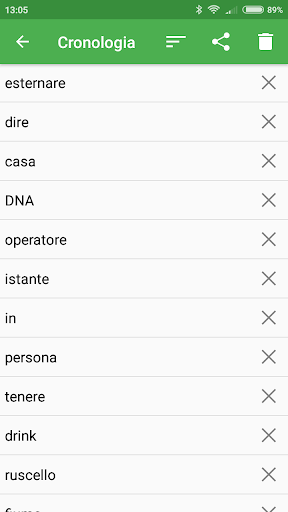 Dizionario Italiano - Offline ekran görüntüsü