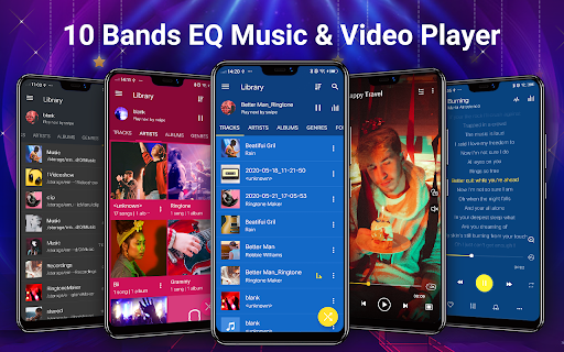 Müzik Çalar - MP3 Çalar ve EQ ekran görüntüsü