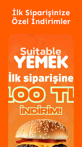 Suitable Yemek ekran görüntüsü