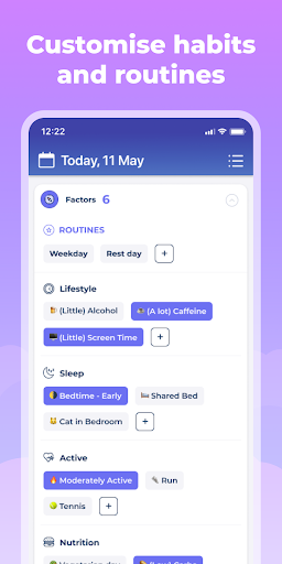 Symptom, Mood & Period Tracker ekran görüntüsü